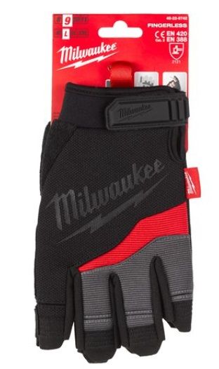 Рукавиці робочі безпалі MILWAUKEE, розмір 7/S (4932479728)