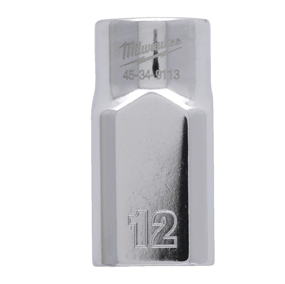 Головка торцева хромована 1/2'' 6гр. MILWAUKEE, 12мм (4932480010)