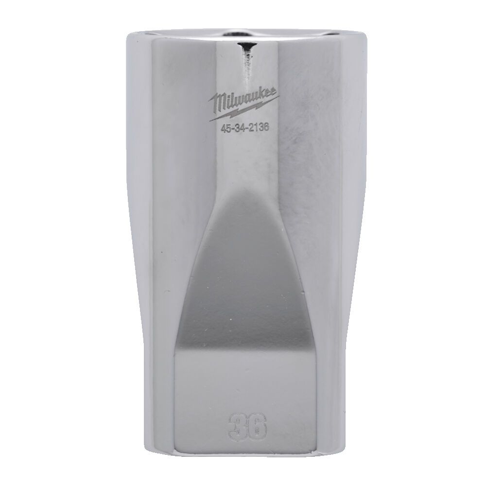 Головка торцева хромована 1/2'' 6гр. MILWAUKEE, подовжена, 36мм (4932480048)