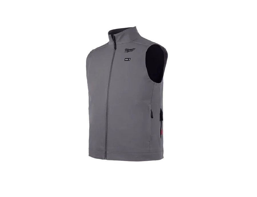 Жилет з підігрівом MILWAUKEE, M12 HVGREY1-0(XXL), сірий (розмір XXL) (4932480104)