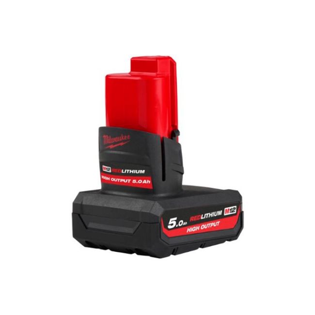 Акумулятор Li-Ion HIGH OUTPUT MILWAUKEE, M12 HB5 5Аг (4932480165)