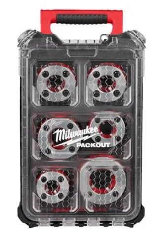 Набір головок для нарізання різблення PACKOUT MILWAUKEE FPT2HK BSPT Alloy, (для FPT2) (6шт) (4932480249)