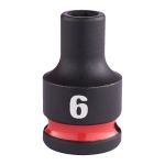 Головка ударна ShW 3/8'' STD MILWAUKEE, 6мм (4932480263)