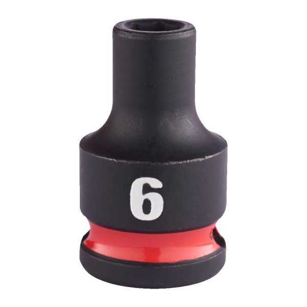 Головка ударна ShW 3/8'' STD MILWAUKEE, 6мм (4932480263)