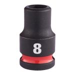 Головка ударна ShW 3/8'' STD MILWAUKEE, 8мм (4932480265)