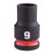 Головка ударна ShW 3/8'' STD MILWAUKEE, 9мм (4932480266)