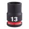 Головка ударна ShW 3/8'' STD MILWAUKEE, 13мм (4932480270)
