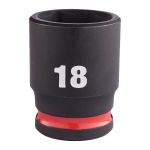 Головка ударна ShW 3/8'' STD MILWAUKEE, 18мм (4932480275)