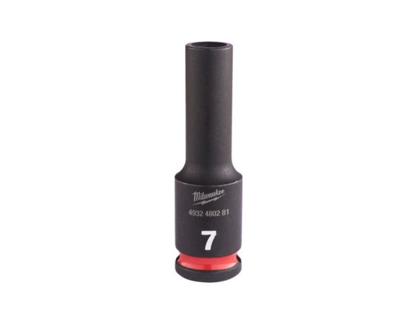 Головка ударна ShW 3/8'' SKT MILWAUKEE, подовжена, 7мм (4932480281)