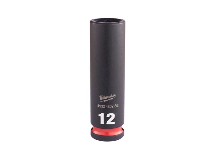 Головка ударна ShW 3/8'' SKT MILWAUKEE, подовжена, 12мм (4932480286)