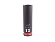 Головка ударна ShW 3/8'' SKT MILWAUKEE, подовжена, 12мм (4932480286)