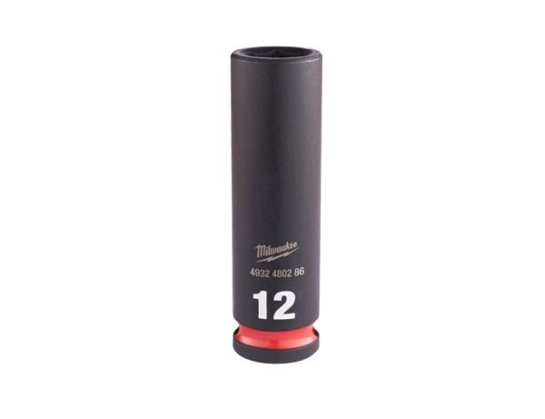 Головка ударна ShW 3/8'' SKT MILWAUKEE, подовжена, 12мм (4932480286)