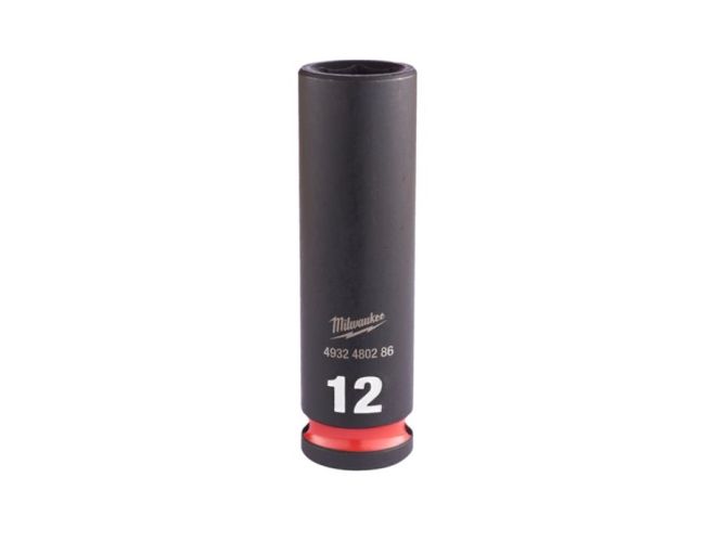 Головка ударна ShW 3/8'' SKT MILWAUKEE, подовжена, 12мм (4932480286)