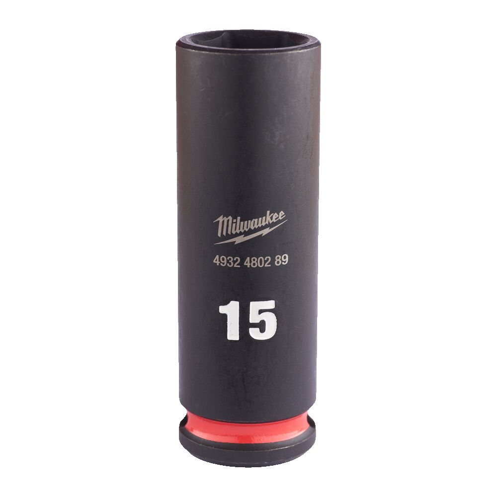 Головка ударна ShW 3/8'' SKT MILWAUKEE, подовжена, 15мм (4932480289)