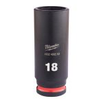 Головка ударна ShW 3/8'' SKT MILWAUKEE, подовжена, 18мм (4932480292)