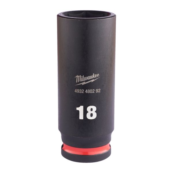 Головка ударна ShW 3/8'' SKT MILWAUKEE, подовжена, 18мм (4932480292)