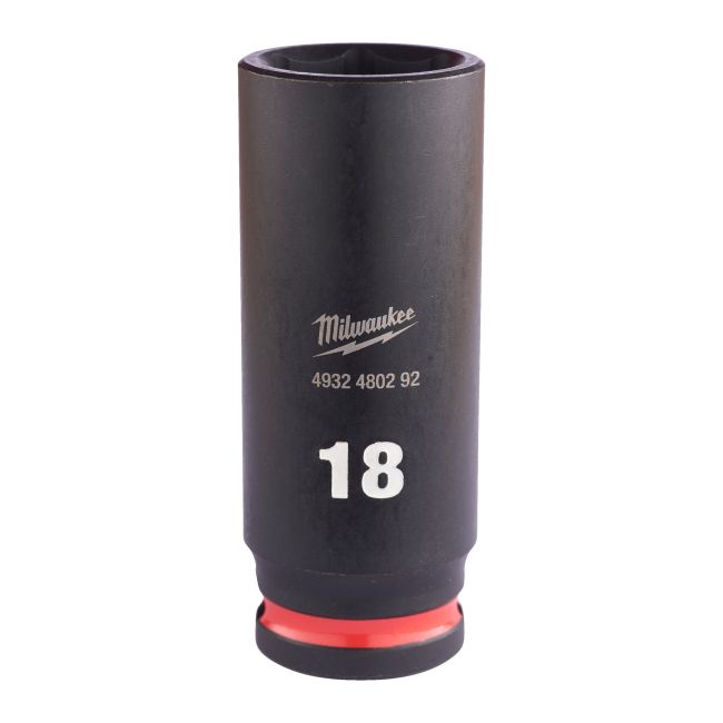 Головка ударна ShW 3/8'' SKT MILWAUKEE, подовжена, 18мм (4932480292)