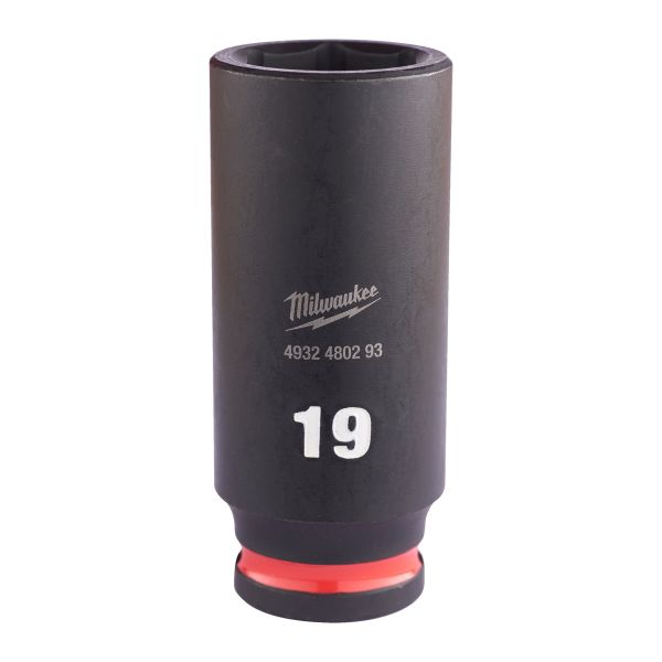 Головка ударна ShW 3/8'' SKT MILWAUKEE, подовжена, 19мм (4932480293)