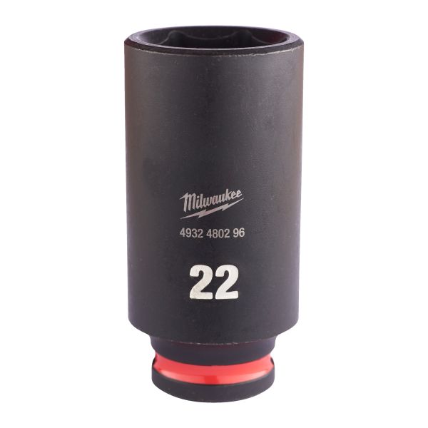 Головка ударна ShW 3/8'' SKT MILWAUKEE, подовжена, 22мм (4932480296)