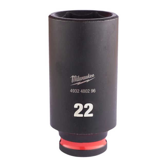 Головка ударна ShW 3/8'' SKT MILWAUKEE, подовжена, 22мм (4932480296)