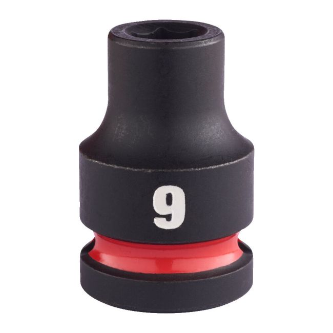 Головка ShW 1/2'' STD MILWAUKEE, 9мм (4932480303)