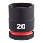 Головка ShW 1/2'' STD MILWAUKEE, 20мм (4932480314)