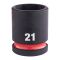Головка ShW 1/2'' STD MILWAUKEE, 21мм (4932480315)