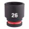 Головка ShW 1/2'' STD MILWAUKEE, 26мм (4932480320)