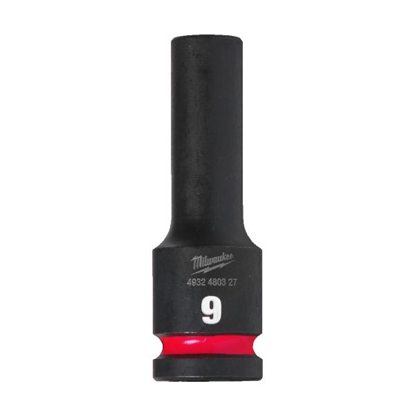 Головка ShW 1/2'' SKT MILWAUKEE подовжена, 9мм (4932480327)