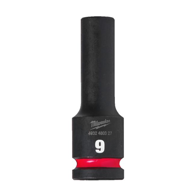 Головка ShW 1/2'' SKT MILWAUKEE подовжена, 9мм (4932480327)