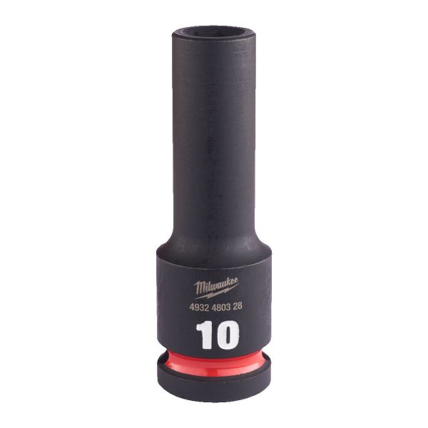 Головка ShW 1/2'' SKT MILWAUKEE подовжена, 10мм (4932480328)