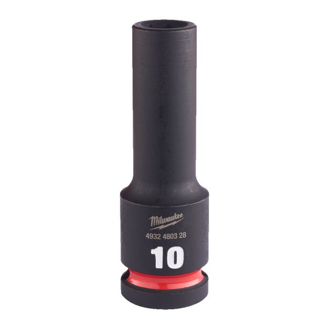 Головка ShW 1/2'' SKT MILWAUKEE подовжена, 10мм (4932480328)