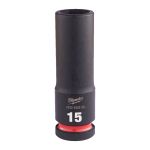 Головка ShW 1/2'' SKT MILWAUKEE, подовжена, 15мм (4932480333)