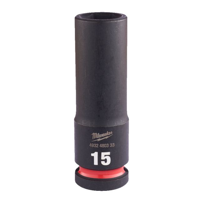Головка ShW 1/2'' SKT MILWAUKEE, подовжена, 15мм (4932480333)