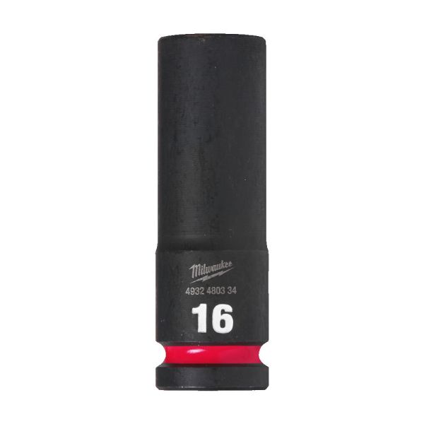 Головка ShW 1/2'' SKT MILWAUKEE подовжена, 16мм (4932480334)