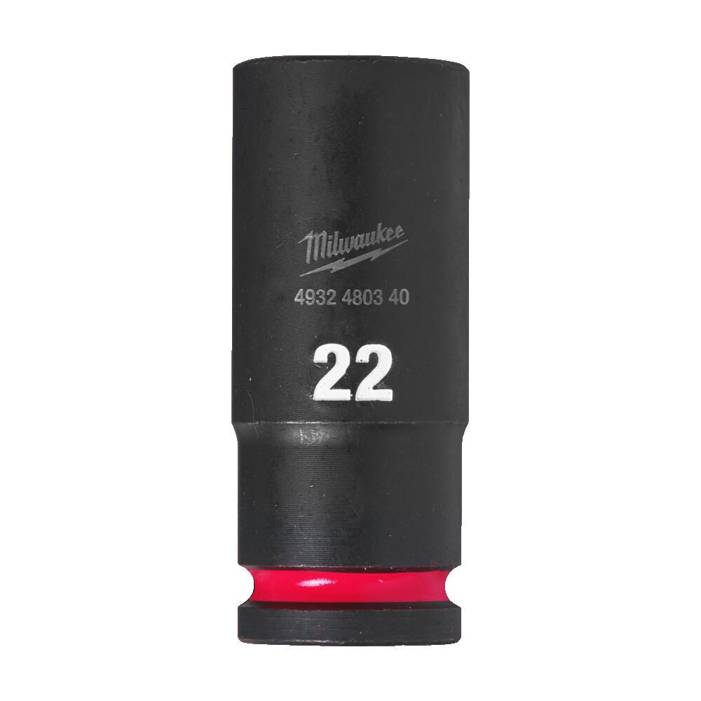 Головка ShW 1/2'' SKT MILWAUKEE подовжена, 22мм (4932480340)