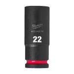 Головка ShW 1/2'' SKT MILWAUKEE подовжена, 22мм (4932480340)