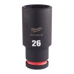 Головка ShW 1/2'' SKT MILWAUKEE подовжена, 26мм (4932480344)