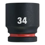Головка ударна ShW 3/4'' STD MILWAUKEE, 34мм (4932480371)