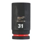 Головка ударна ShW 3/4'' SKT MILWAUKEE подовжена, 31мм (4932480390)