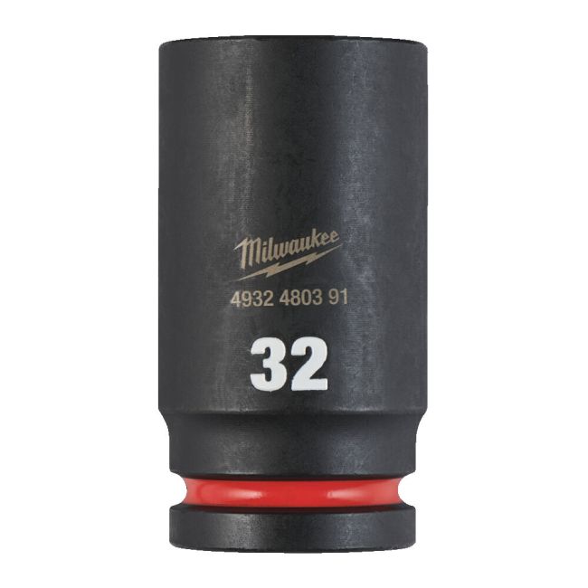 Головка ударна ShW 3/4'' SKT MILWAUKEE подовжена, 32мм (4932480391)