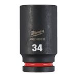 Головка ударна ShW 3/4'' SKT MILWAUKEE подовжена, 34мм (4932480393)