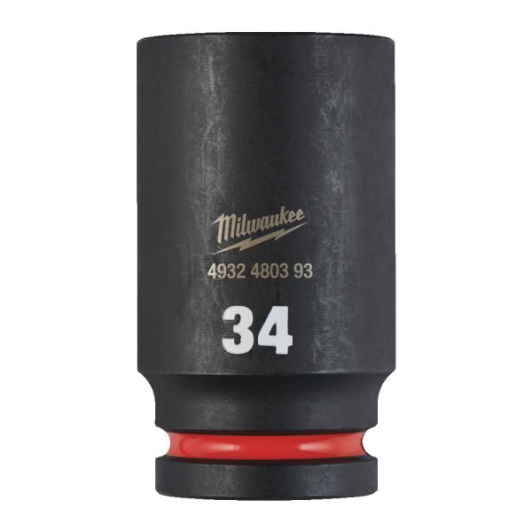 Головка ударна ShW 3/4'' SKT MILWAUKEE подовжена, 35мм (4932480394)