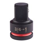 Перехідник ударний для головок ShW MILWAUKEE с квадрата 3/4" на 1" квадрат (4932480406)