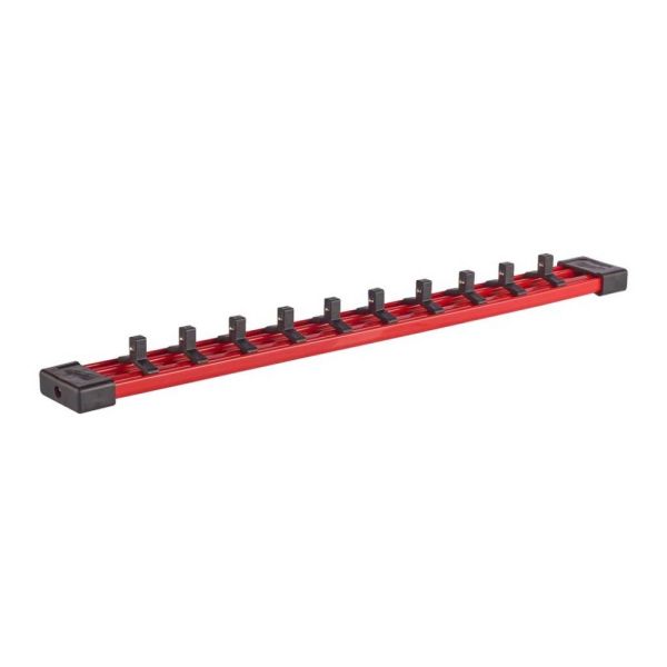 Планка для головок 1/4'' MILWAUKEE зі змінними затискачами, 350мм (4932480444)