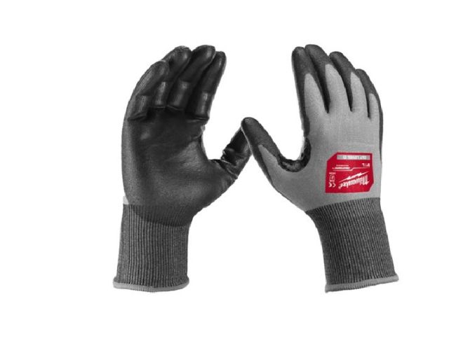 Рукавиці робочі Hi-Dex MILWAUKEE, з опором порізам 4/D рівня, розмір 10/XL, (12 пар) (4932480519)