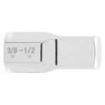 Перехідник хромований для головок MILWAUKEE с квадарата 3/8'' на 1/2'' квадрат (4932480647)