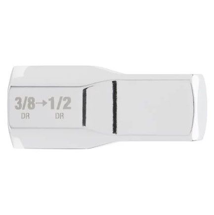Перехідник хромований для головок MILWAUKEE с квадарата 3/8'' на 1/2'' квадрат (4932480647)