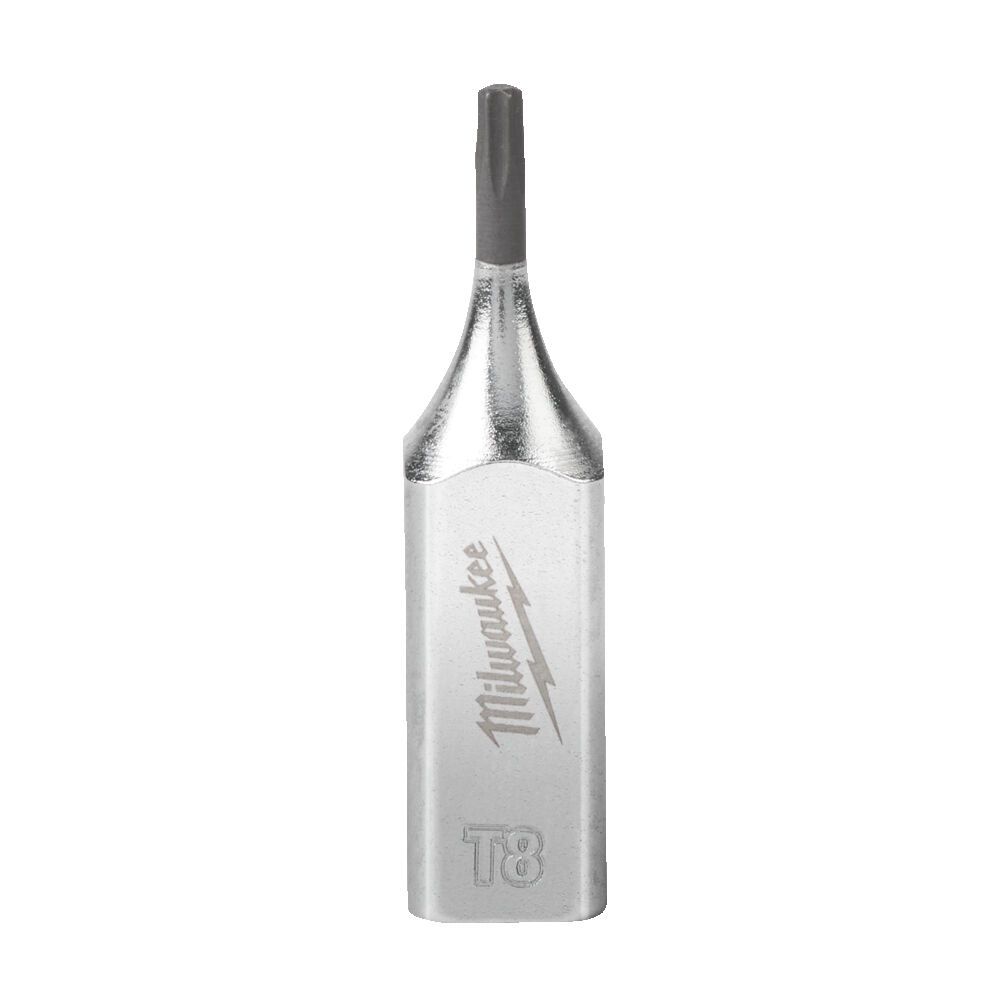 Головка торцева хромована 1/4'' MILWAUKEE з бітою Torx TX8 (4932480792)