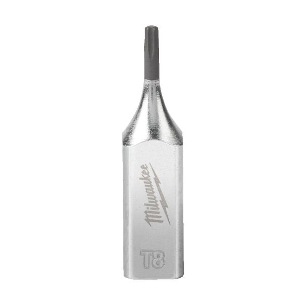 Головка торцева хромована 1/4'' MILWAUKEE з бітою Torx TX8 (4932480792)